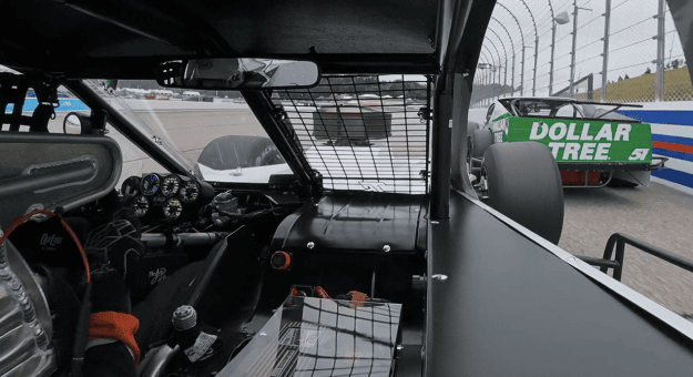 On board: Ride with Austin Beers as he trades the lead with Justin Bonsignore at New Hampshire